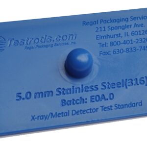 A test piece with SS 316