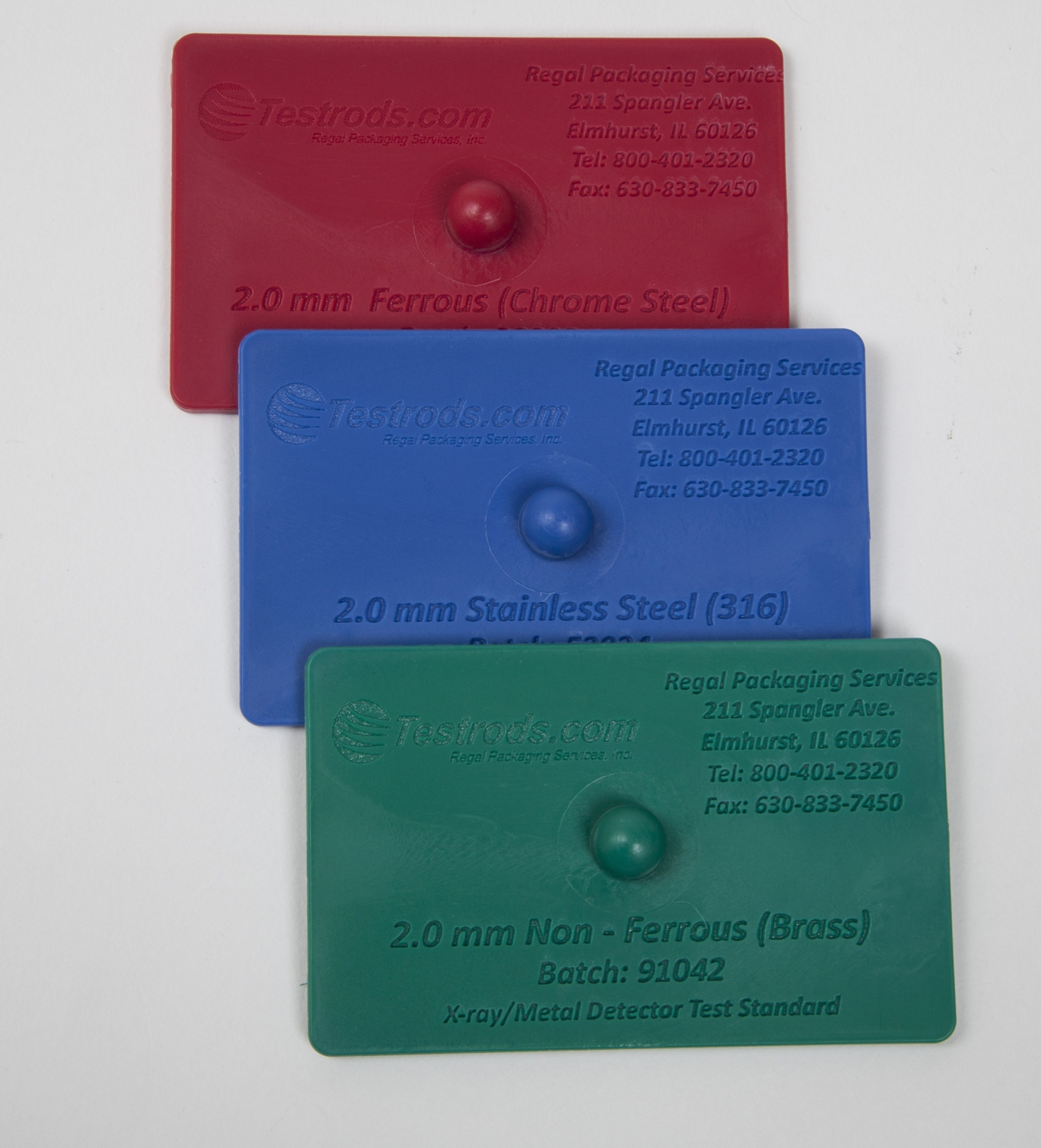 Acetal Test Cards