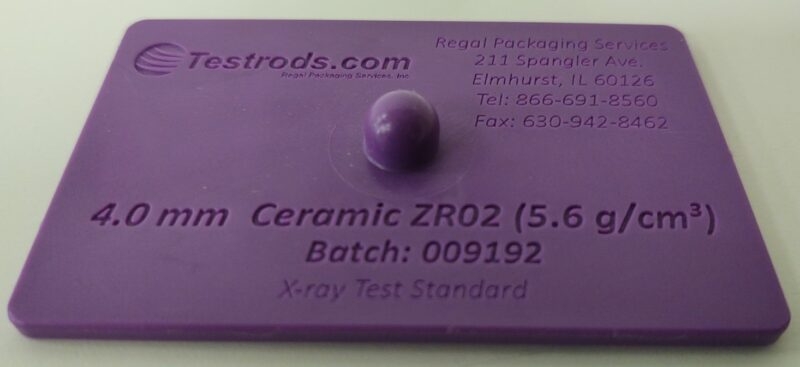 Purple Ceramic ZrO2 Acetal Card