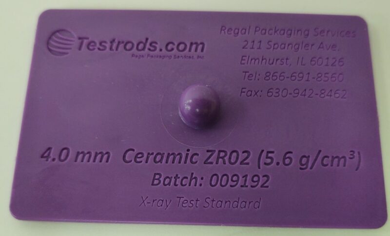 Purple Ceramic ZrO2 Acetal Card