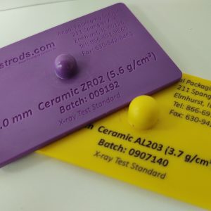 Hard Plastic Test Cards – Ceramic AL203 and ZR02