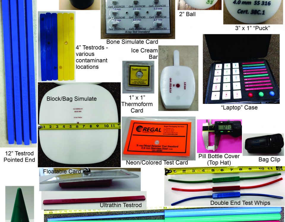 Metal Detection Test Pieces