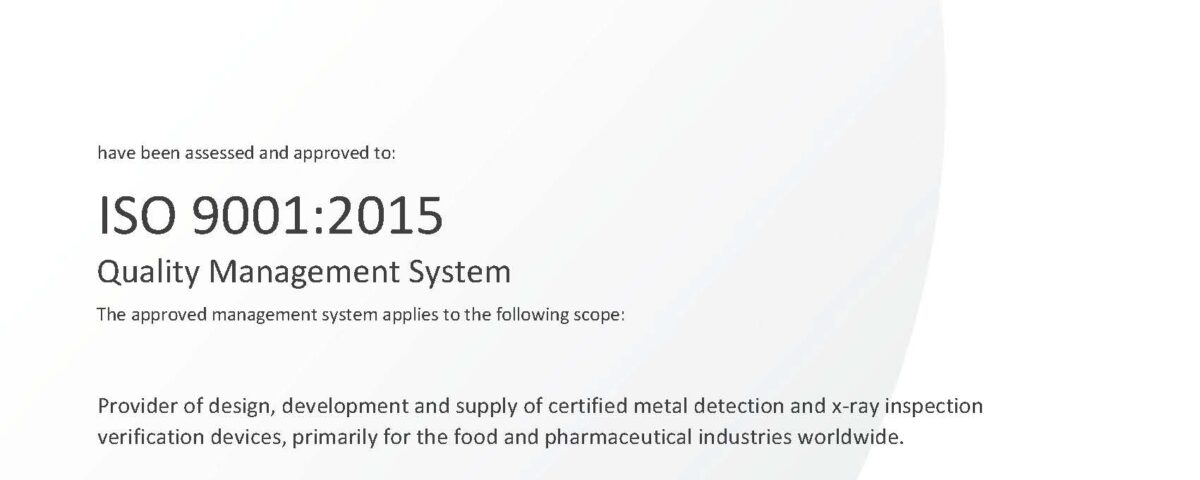 ISO Certificate