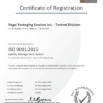ISO Certificate