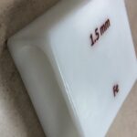 Hollow Box Sizes showing Side with open end